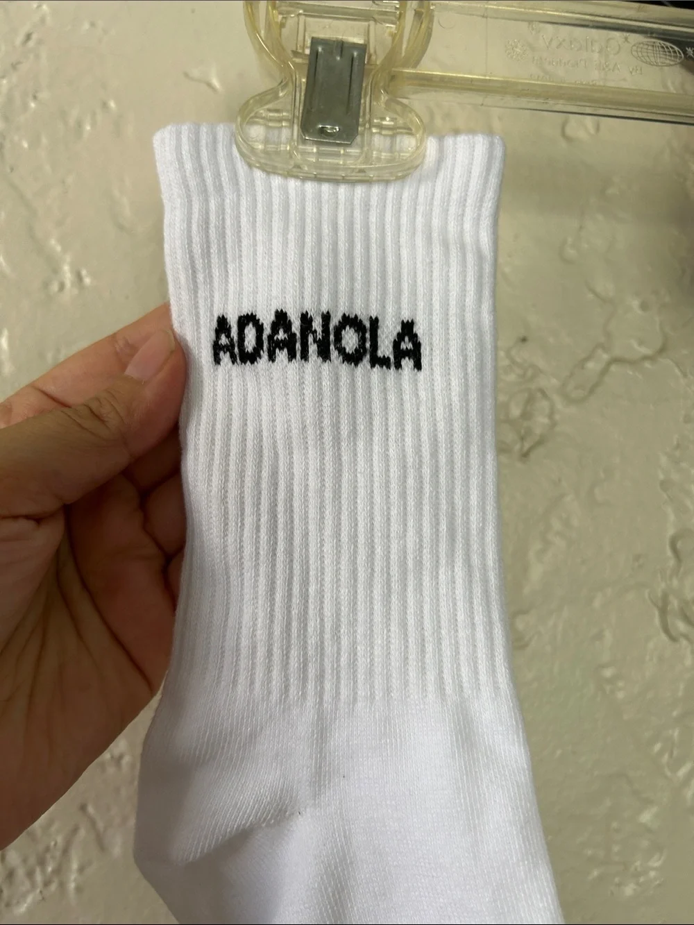 Adanola White Socks - 1 Pair